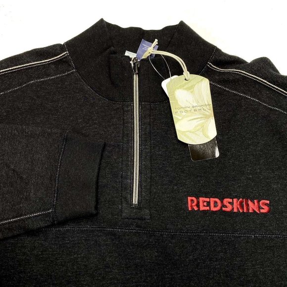 NWT Washington Redskins Tommy‎ Bahama Reversible Zip Sweatshirt - Picture 10 of 14